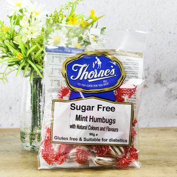 Thorne's Sugar Free Mint Humbugs 90g