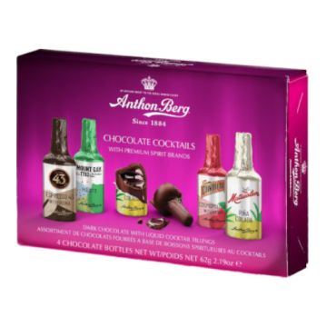 Anthon Berg 4 Piece Chocolate Cocktails 62g