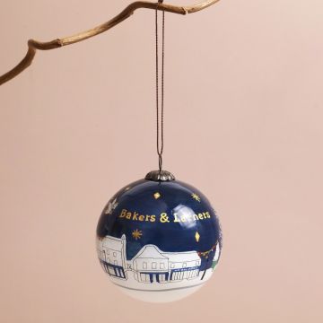 Bakers & Larners Hand Painted Bauble 2023 Edition