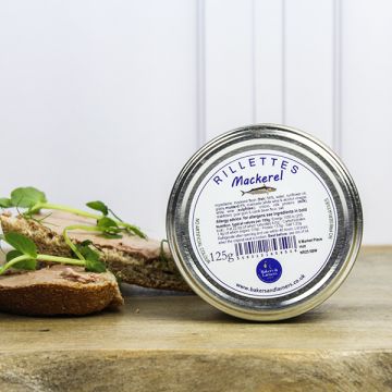 Bakers & Larners Mackerel Rillettes Pate 125g