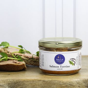 Bakers & Larners Salmon Terrine with Dill 180g