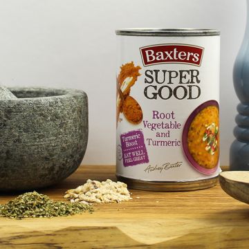 Baxters Super Good Root Vegetable and Turmeric Soup 400g