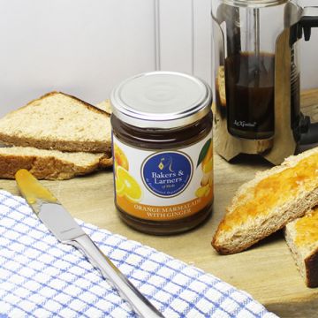 Bakers & Larners Orange Ginger Marmalade 340g