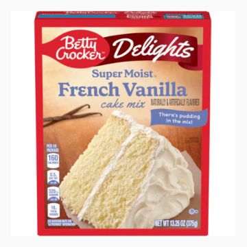 Betty Crocker Super Moist French Vanilla Cake Mix 375g