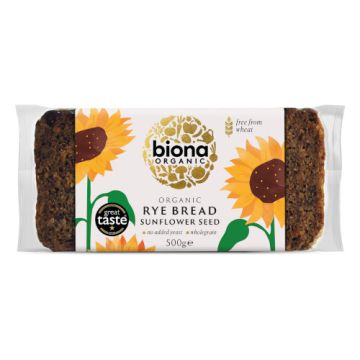 Biona Organic Rye Sunflower Seed Bread 500g