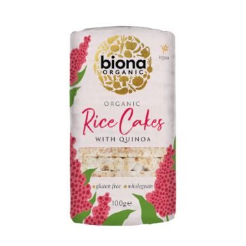 Biona Organic Rice Cakes With Quinoa 100g