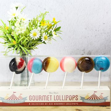 Bon Bon Gourmet Gourmet Fairground Lollipops 120g