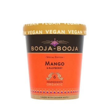 Booja Booja Mango & Raspberry Ice Cream 465ml