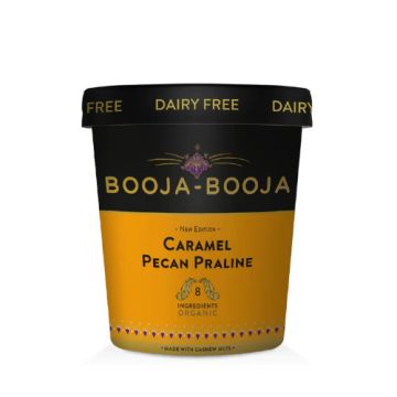 Booja Booja Caramel Pecan Praline Ice Cream Vegan 500ml