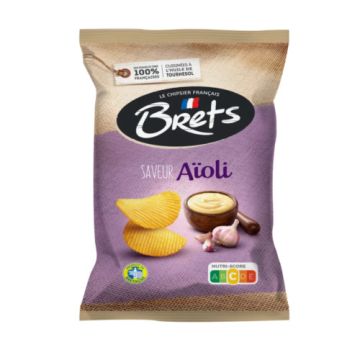 Brets Aioli Crisps 125g