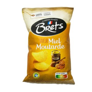 Brets Honey & Mustard Crisps 125g