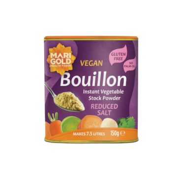 Marigold Bouillon Powder Low Salt Gluten Free 150g