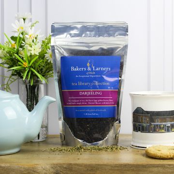 Bakers & Larners Tea Library Collection Loose Darjeeling Tea 115g