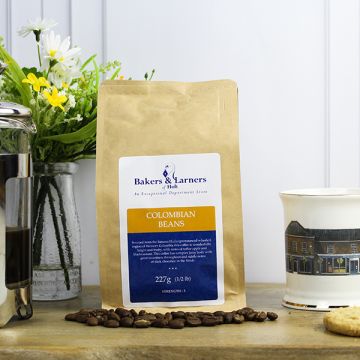 Bakers & Larners Colombian Coffee Beans 227g