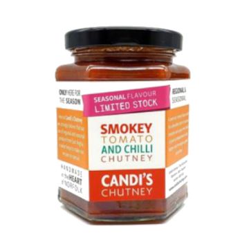 Candi's Smokey Tomato And Chilli Chutney 300g