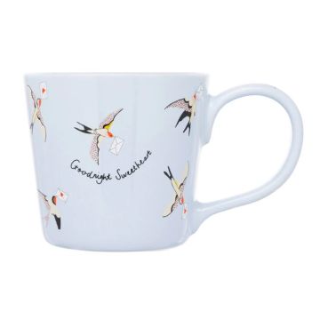 Cath Kidston Love Birds Blue Dolly Mug