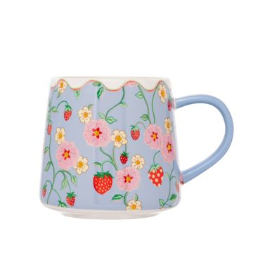 Cath Kidston Strawberry Blue Billie Mug