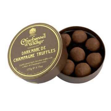 Charbonnel et Walker Dark Marc De Champagne Truffles 135g