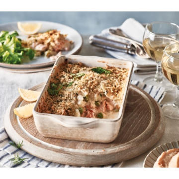 Cook Salmon and Asparagus Gratin Serves 4