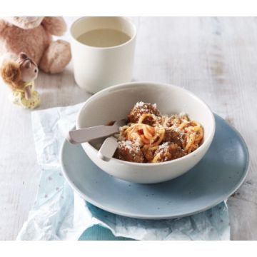 Cook Kids Meatballs and Spaghetti Serves 1