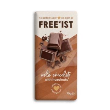 Free'ist Hazelnut Chocolate No Added Sugar