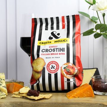 Crosta & Mollica Chilli Crostini Toasted Bread 150g