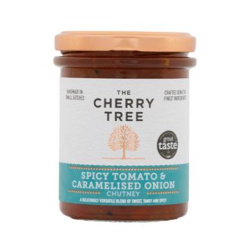 Cherry Tree Spicy Tomato & Caramelised Onion Chutney 210g