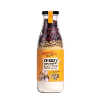 Doggy Baking Company Wallace & Gromit Cheezy Cranberry Biscuit Mix In A Bottle 505g