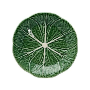 Bordallo Pinheiro Cabbage Plate Natural 19cm