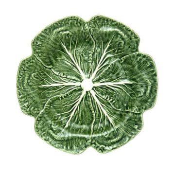 Bordallo Pinheiro Cabbage Plate Natural 26.5cm