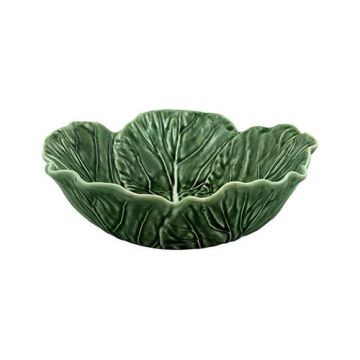 Bordallo Pinheiro Cabbage Leaf Bowl Natural 22.5cm