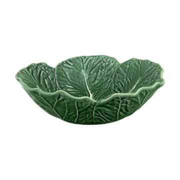 Bordallo Pinheiro Cabbage Leaf Bowl Natural 29cm