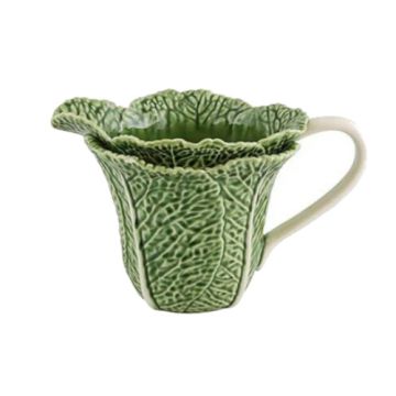 Bordallo Pinheiro Cabbage Jug Natural