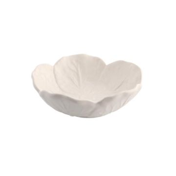 Bordallo Pinheiro Cabbage Leaf Bowl Beige 12cm