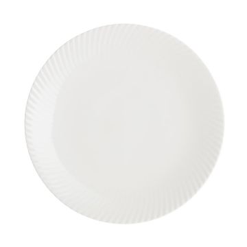 Denby Porcelain Arc White Dinner Plate