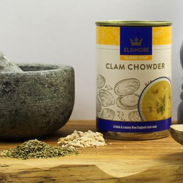 Elsinore Clam Chowder Soup 400g