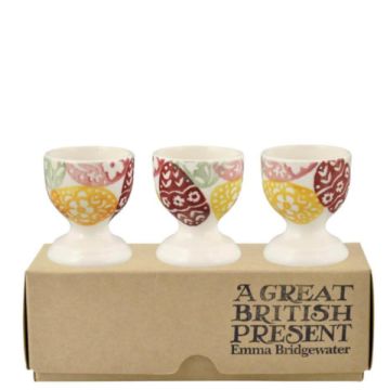 Emma Bridgewater Easter Eggs Set Of 3 Egg Cups