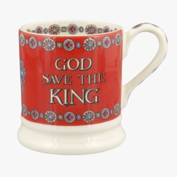 Emma Bridgewater God Save The King 1/2 Pint Mug