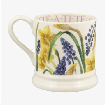 Emma Bridgewater Tete-A-Tete & Grape Hyacinth 1/2 Pint Mug