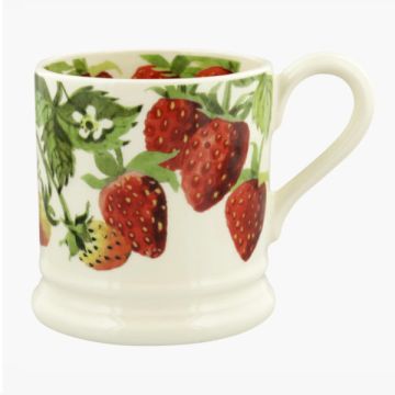 Emma Bridgewater Strawberries 1/2 Pint Mug