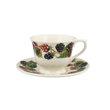 Emma Bridgewater Blackberry Small Teacup & Saucer