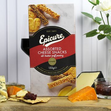 Epicure Cheese Snacks 150g