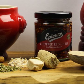 Epicure Chopped Red Chilli's 180g