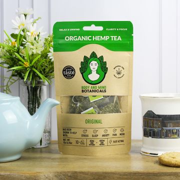 Organic Hemp Tea Original Tea 10 Bags