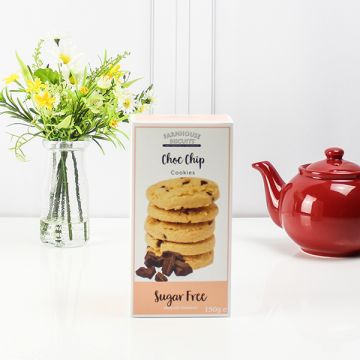 Farmhouse Sugar Free Choc Chip Cookies 150g