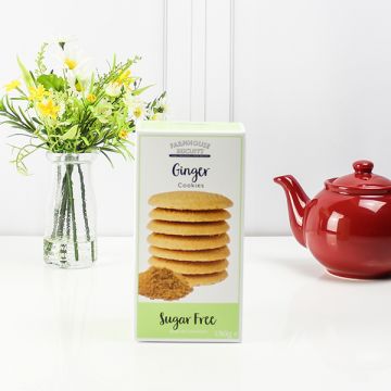 Farmhouse Sugar Free Ginger Cookies 150g