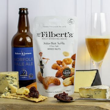 Mr Filberts Black Truffle & Sea Salt Mixed Nuts 100g