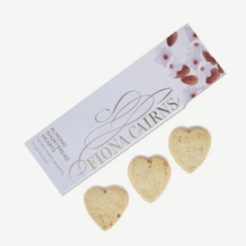 Fiona Cairns Almond Shortbread Hearts