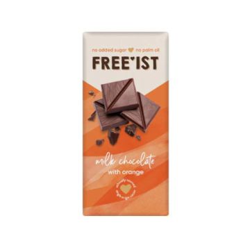 Free'Ist Milk Chocolate Orange Bar 70g