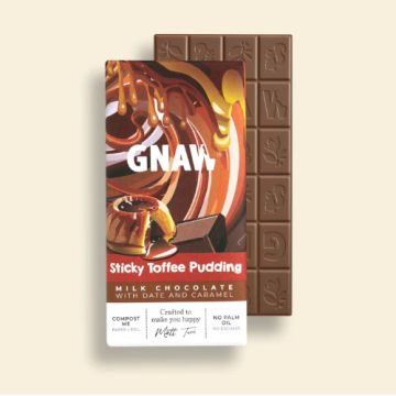 Gnaw Milk Sticky Toffee Pudding Bar 80g